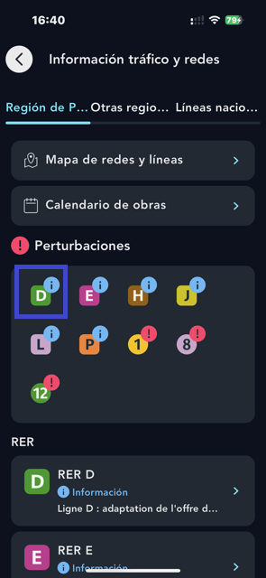 Información tráfico y redes